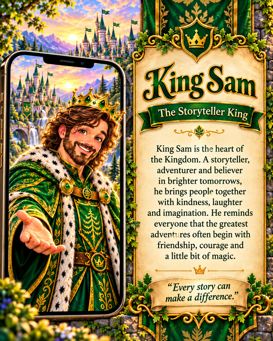 King Sam — The Storyteller King