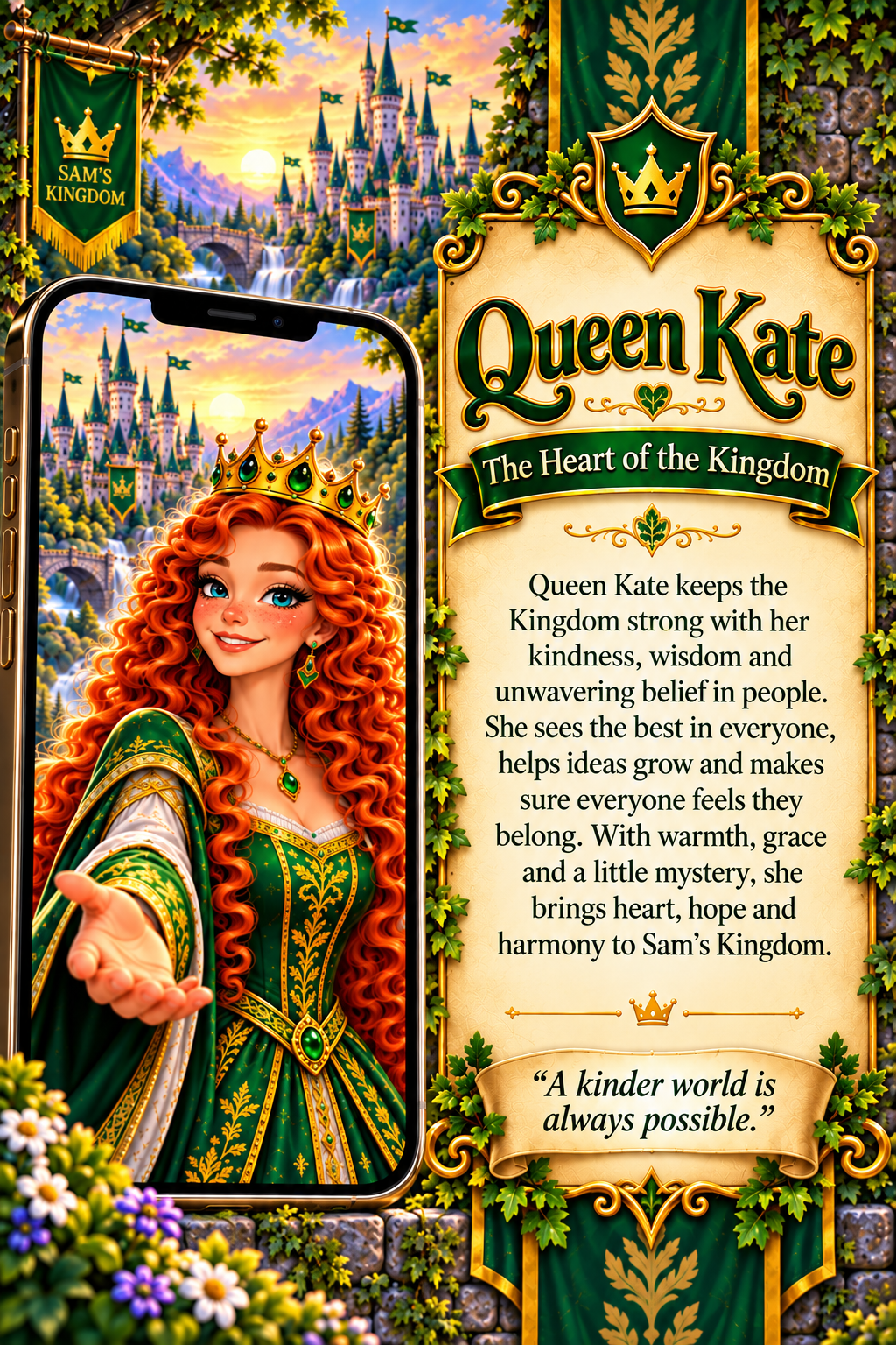 Queen Kate — The Heart of the Kingdom