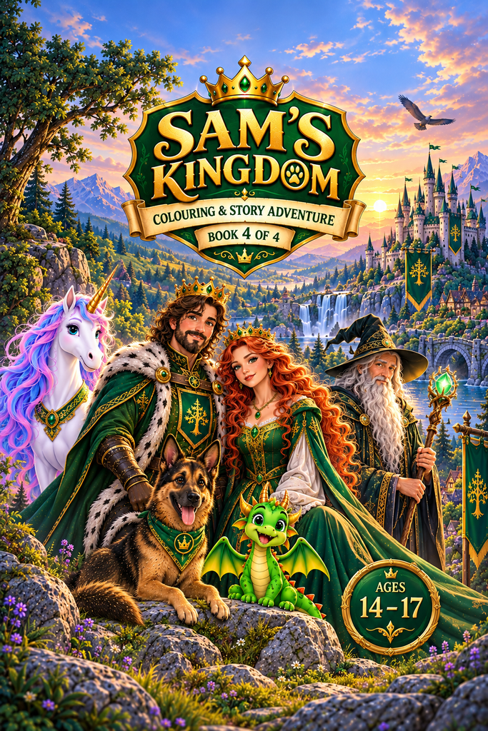 Sam’s Kingdom Book 4 of 4 front cover for ages 14 to 17