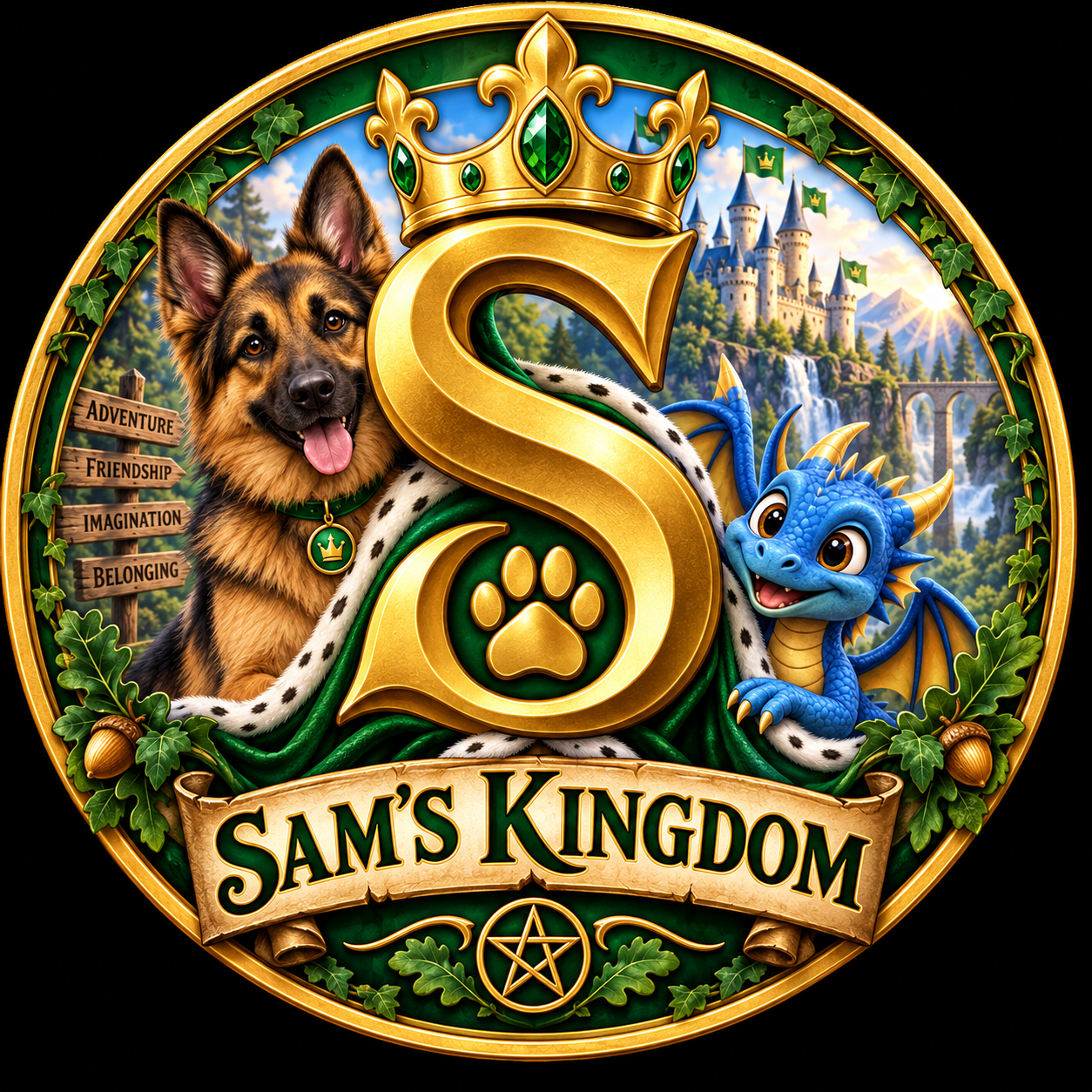 Sam’s Kingdom emblem