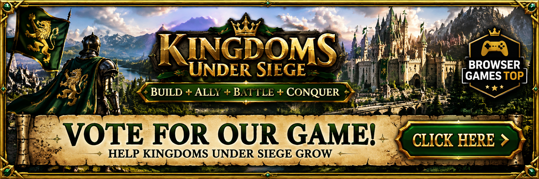 Vote for Kingdoms Under Siege